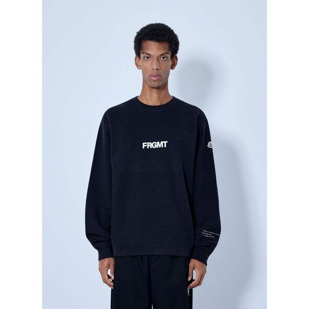 Moncler X Frgmt Hiroshi Fujiwara Men Logo Print Sweatshirt